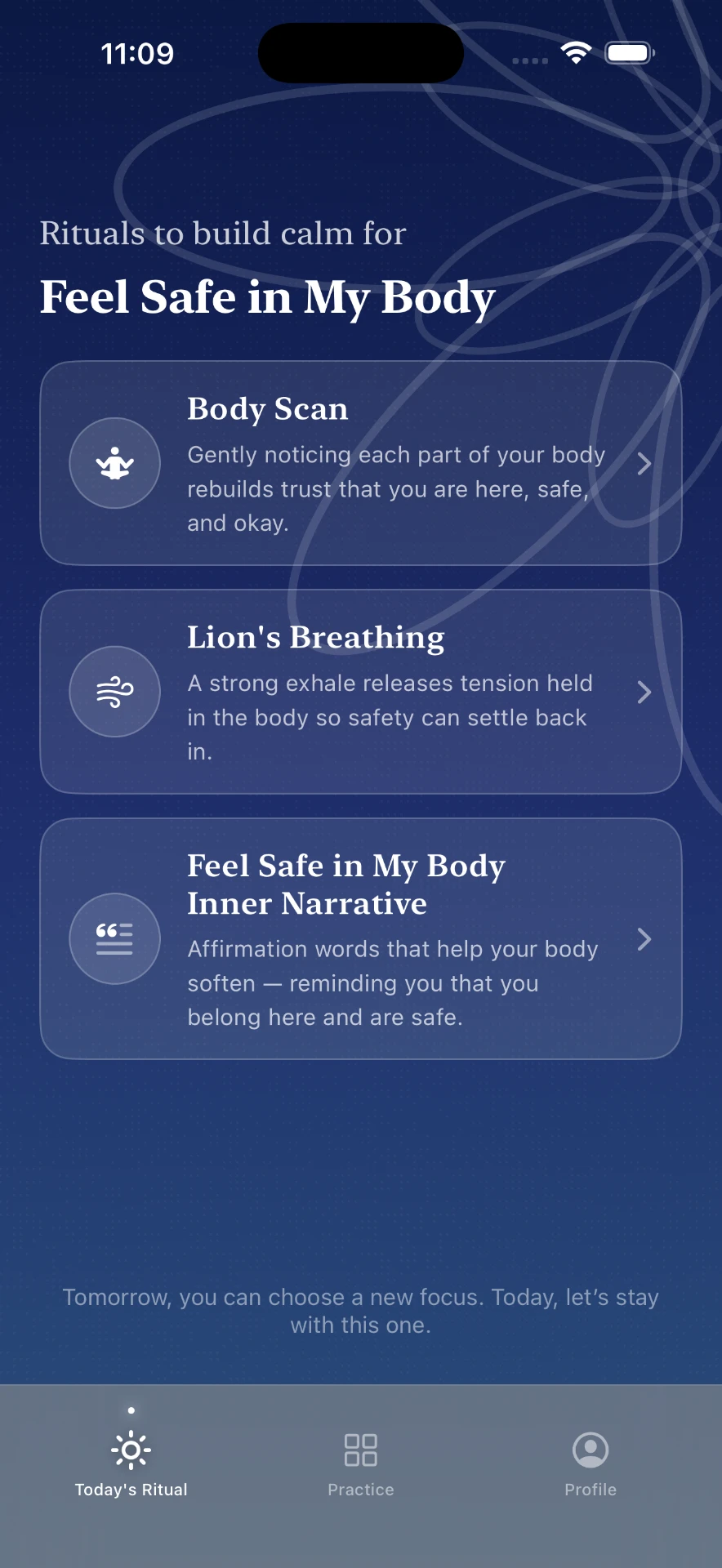 Rituals to Feel Safe in Your Body
