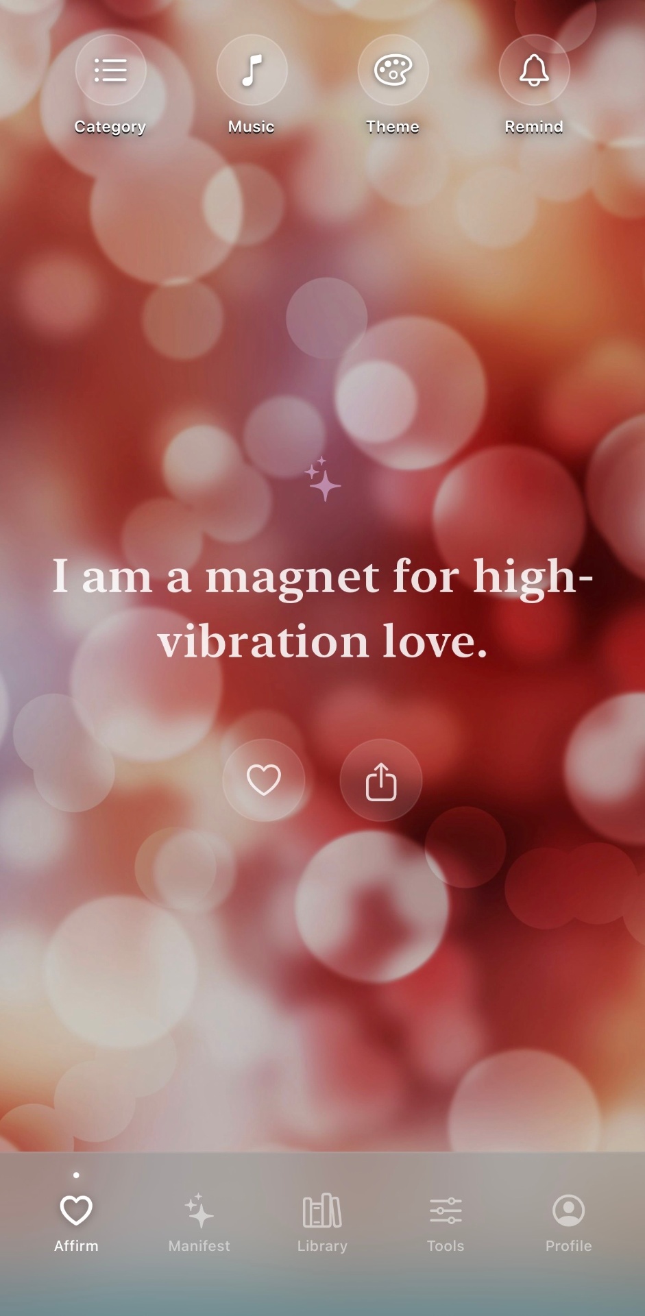 I am a magnet for high-vibration love.