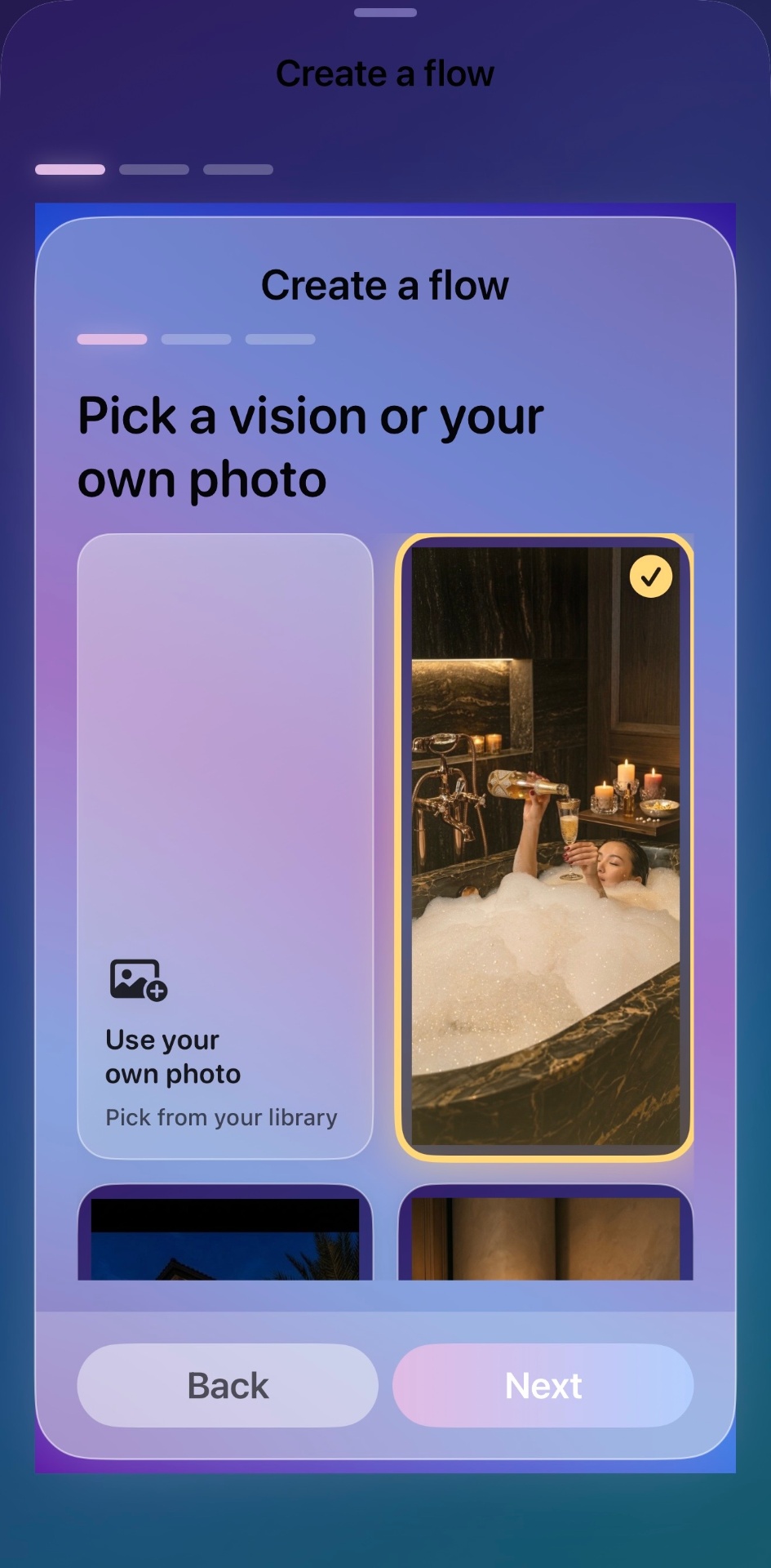 Manifestation vision grid